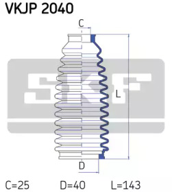 SKF VKJP 2040